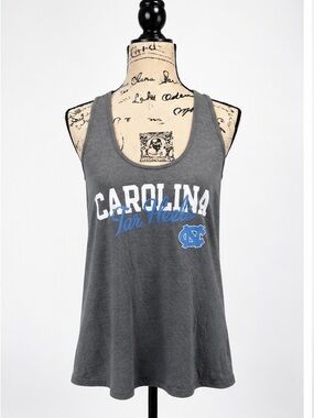 Champion Gray Carolina Tar Heels Tank with Blue and White Logo